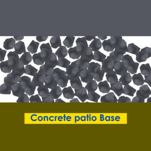 concrete patio base